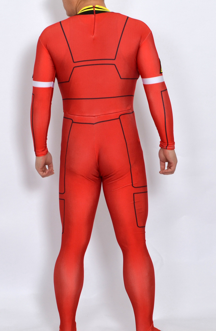 ★全身タイツ レッドレーサー Red Racer★激走戦隊カーレンジャー  Gekisou Sentai Carranger コスチューム コスプレ衣装 スーツ サイズ豊富 サイズオーダー可能 変装 仮装 コス ハロウィン